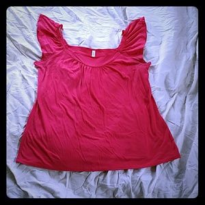 Fushia Xhilaration Top XXL
